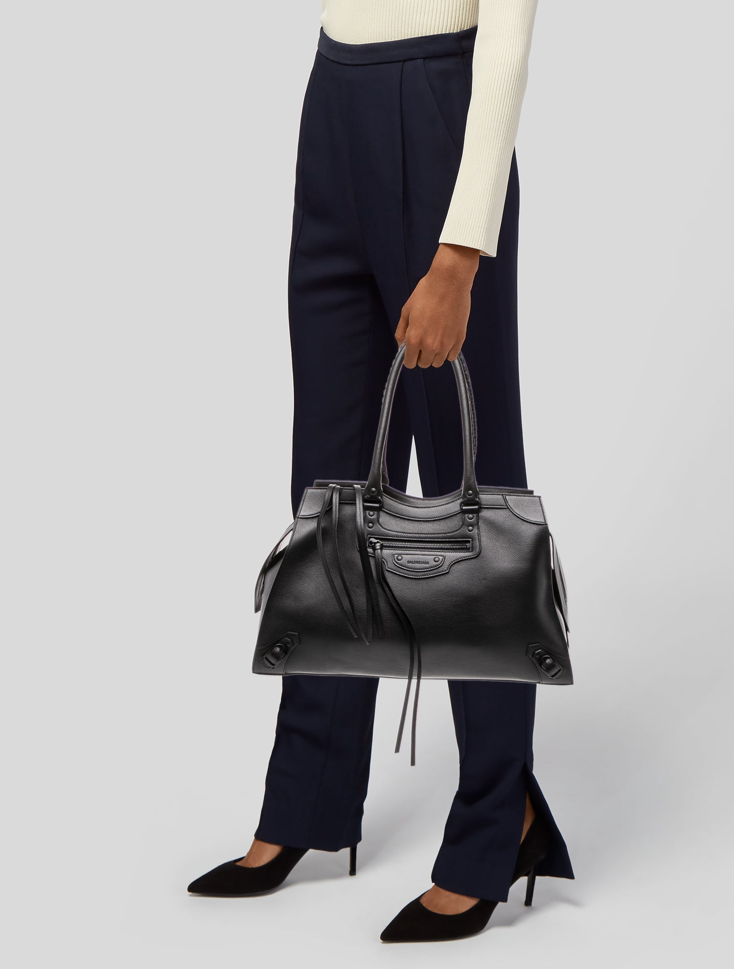 Balenciaga Leather Classic City Large