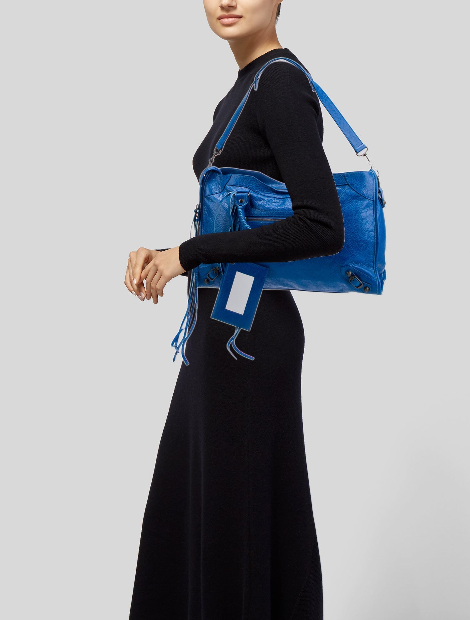 Balenciaga Leather Motocross Classic City