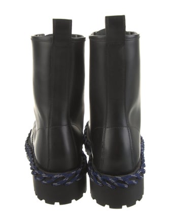 Balenciaga Leather Combat Boots