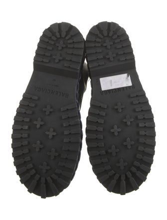 Balenciaga Leather Combat Boots