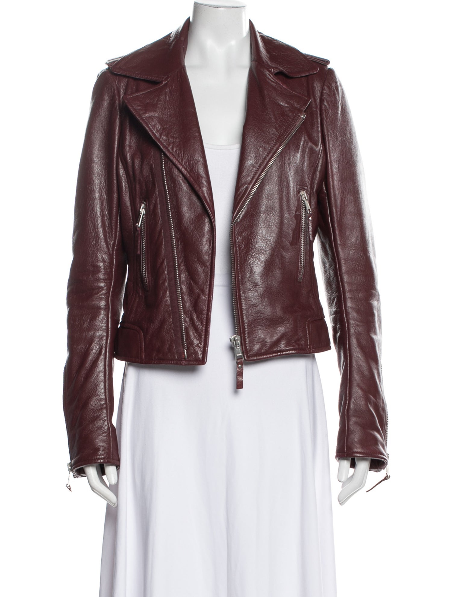 Balenciaga 2012 Leather Biker Jacket