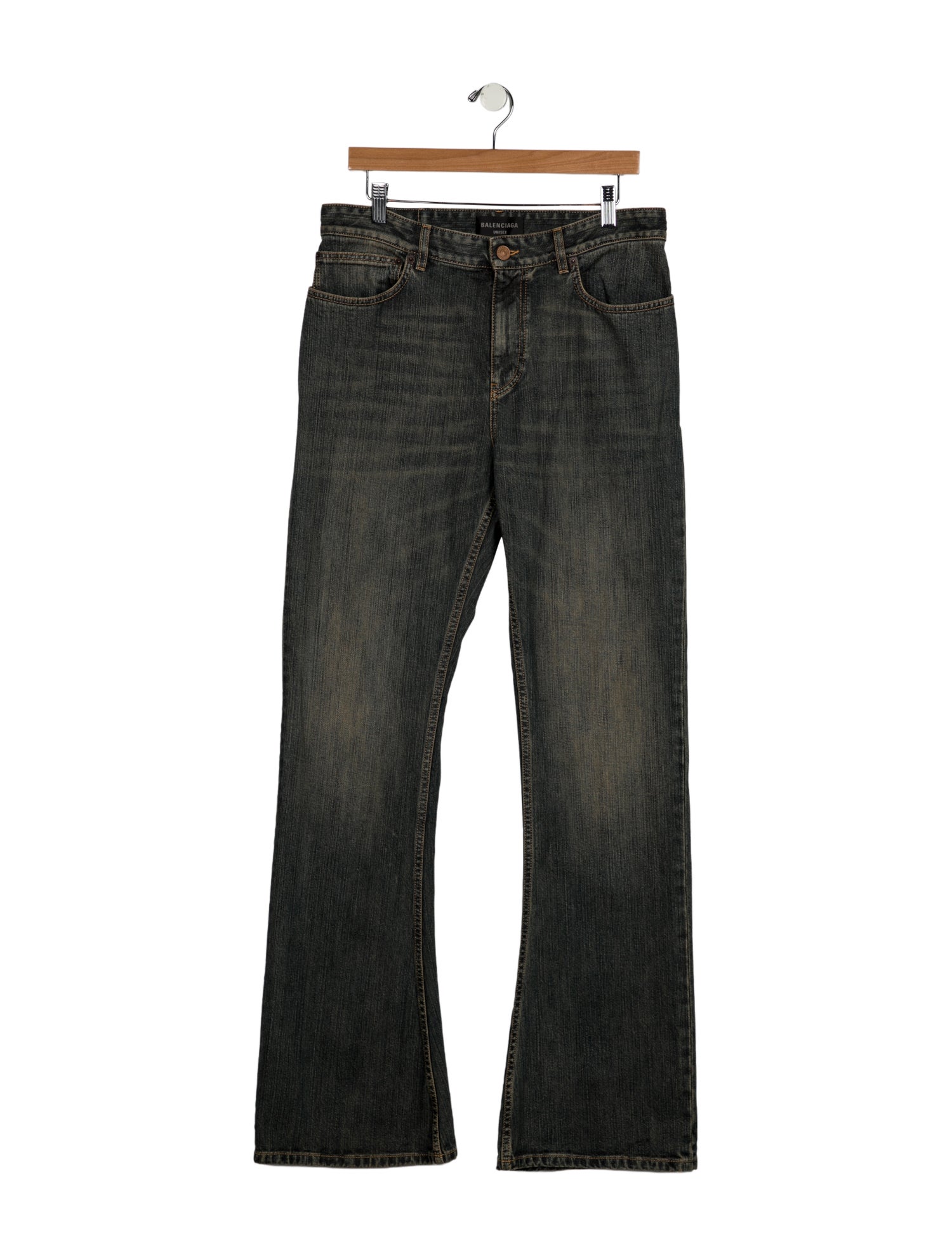 Balenciaga 2024 Wide Leg Jeans