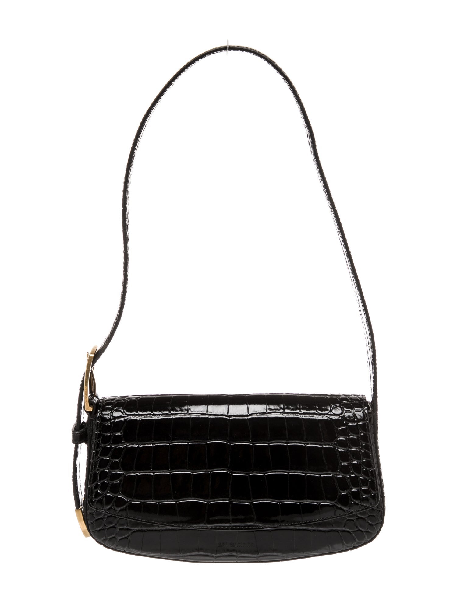 Balenciaga Embossed Leather Ghost Sling