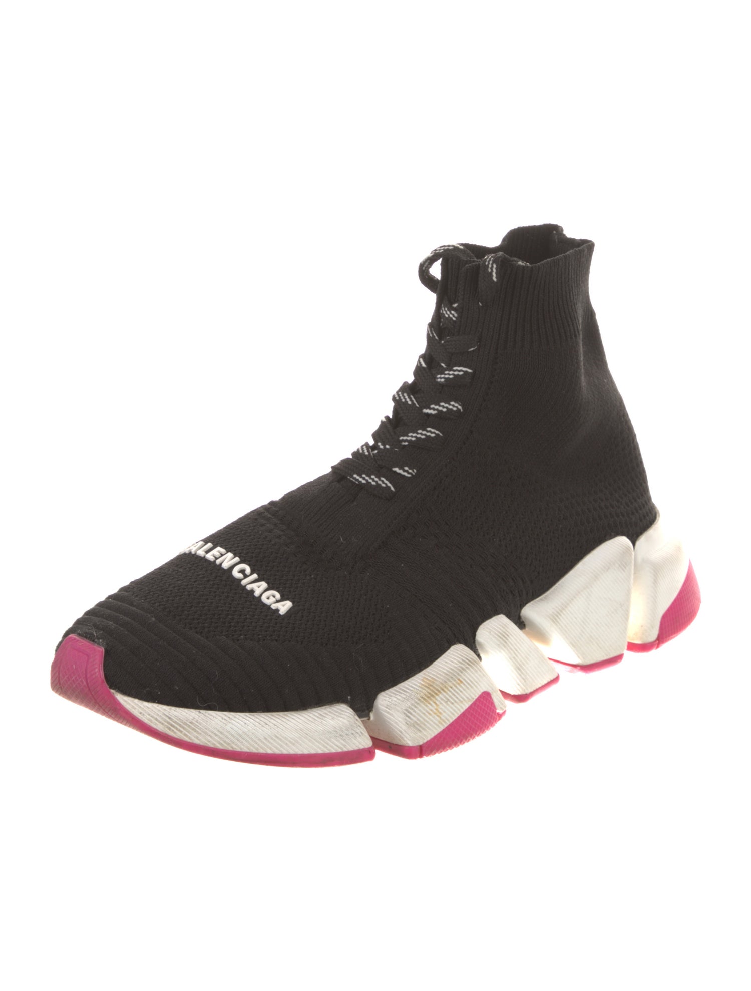 Balenciaga Speed Trainer 2.0 Lace Up Sock Sneakers