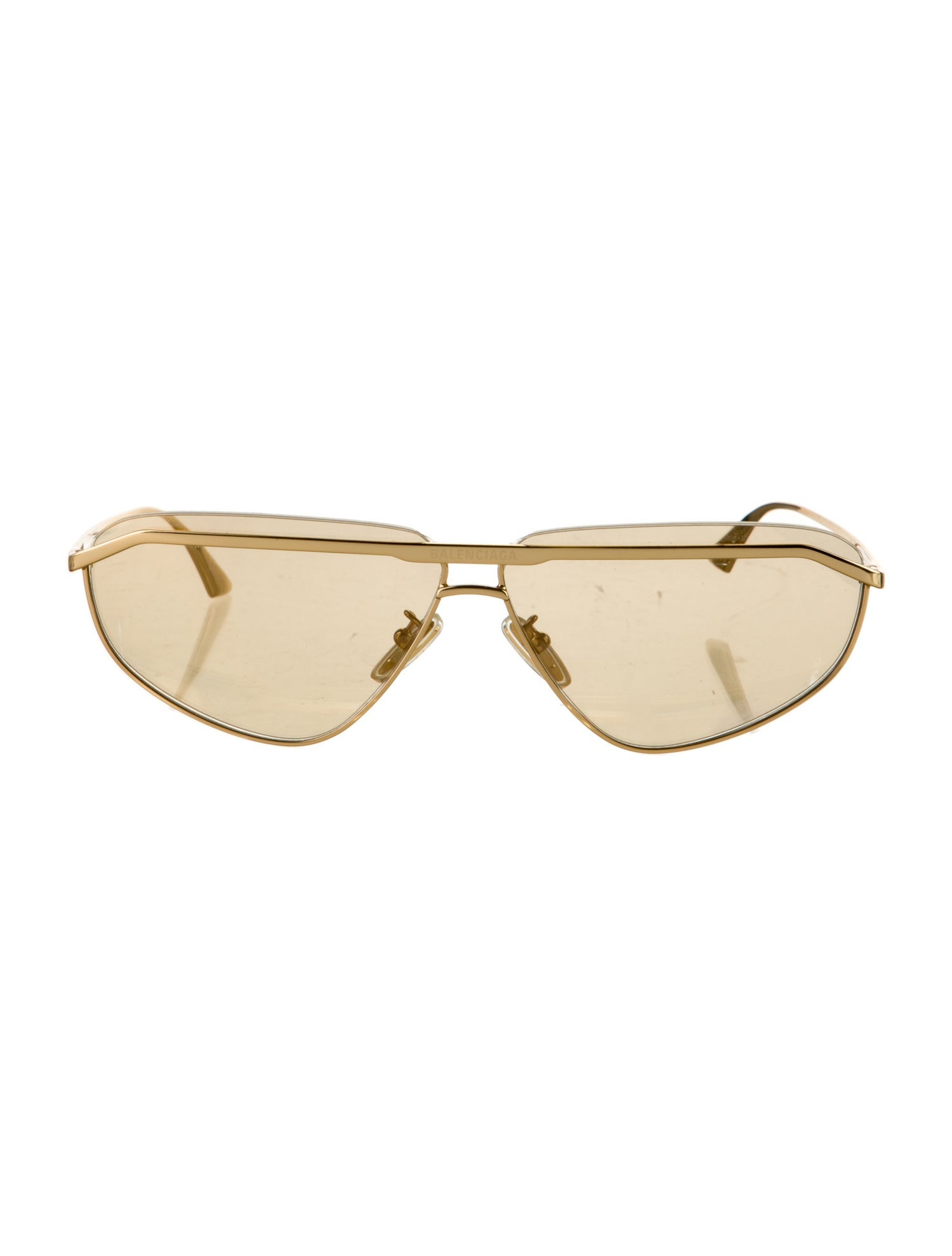 Balenciaga Aviator Tinted Sunglasses