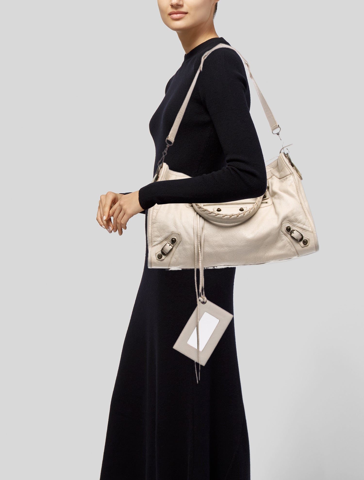 Balenciaga Leather Motocross Classic City