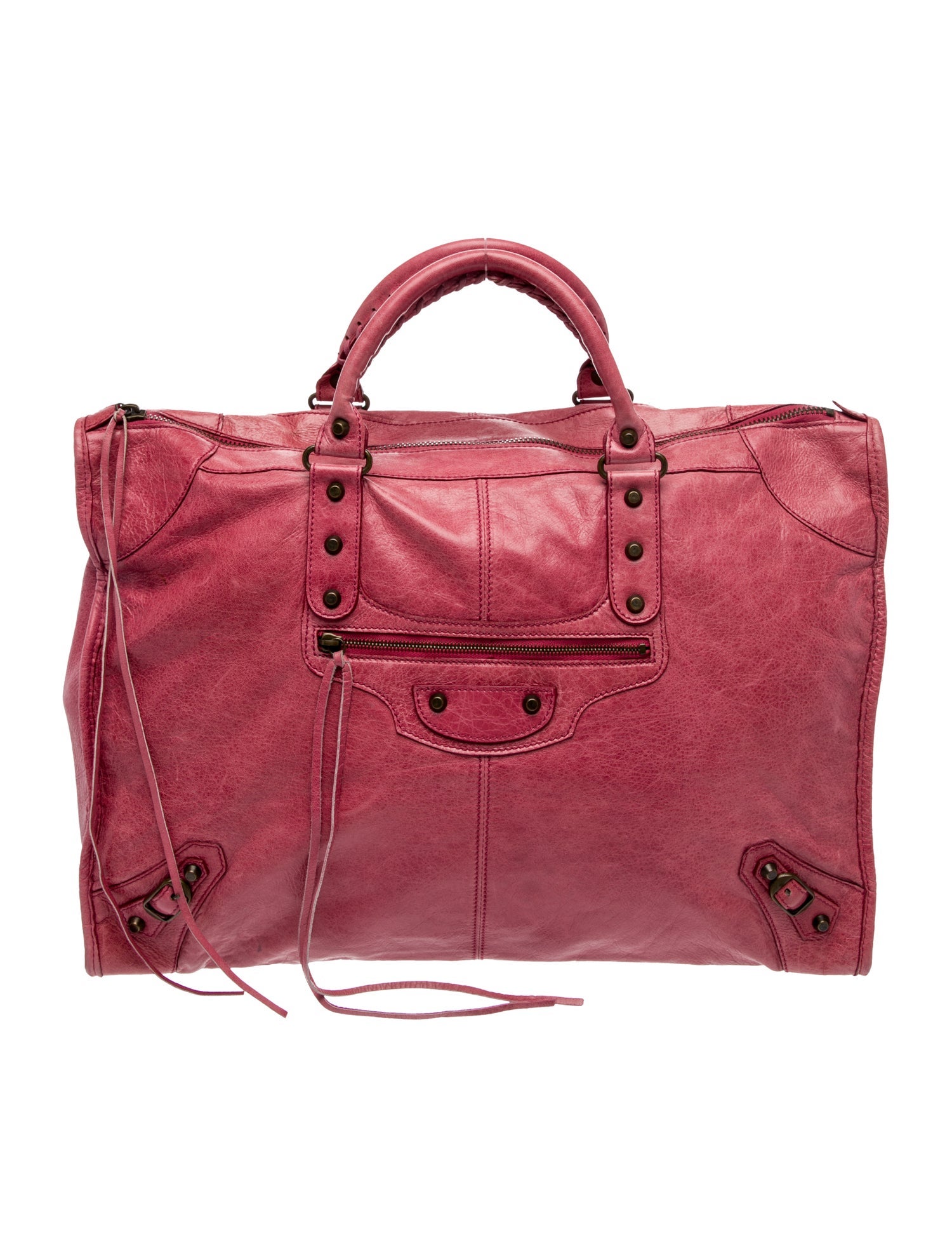 Balenciaga Leather Briefcase