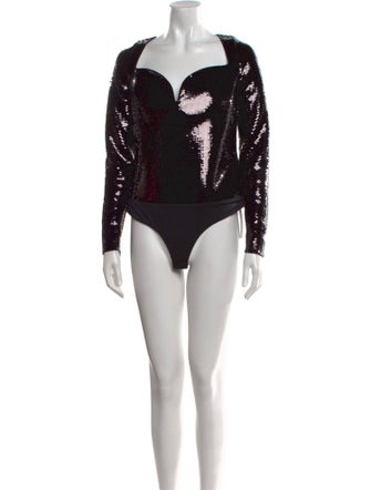 Balenciaga 2023 V-Neck Bodysuit