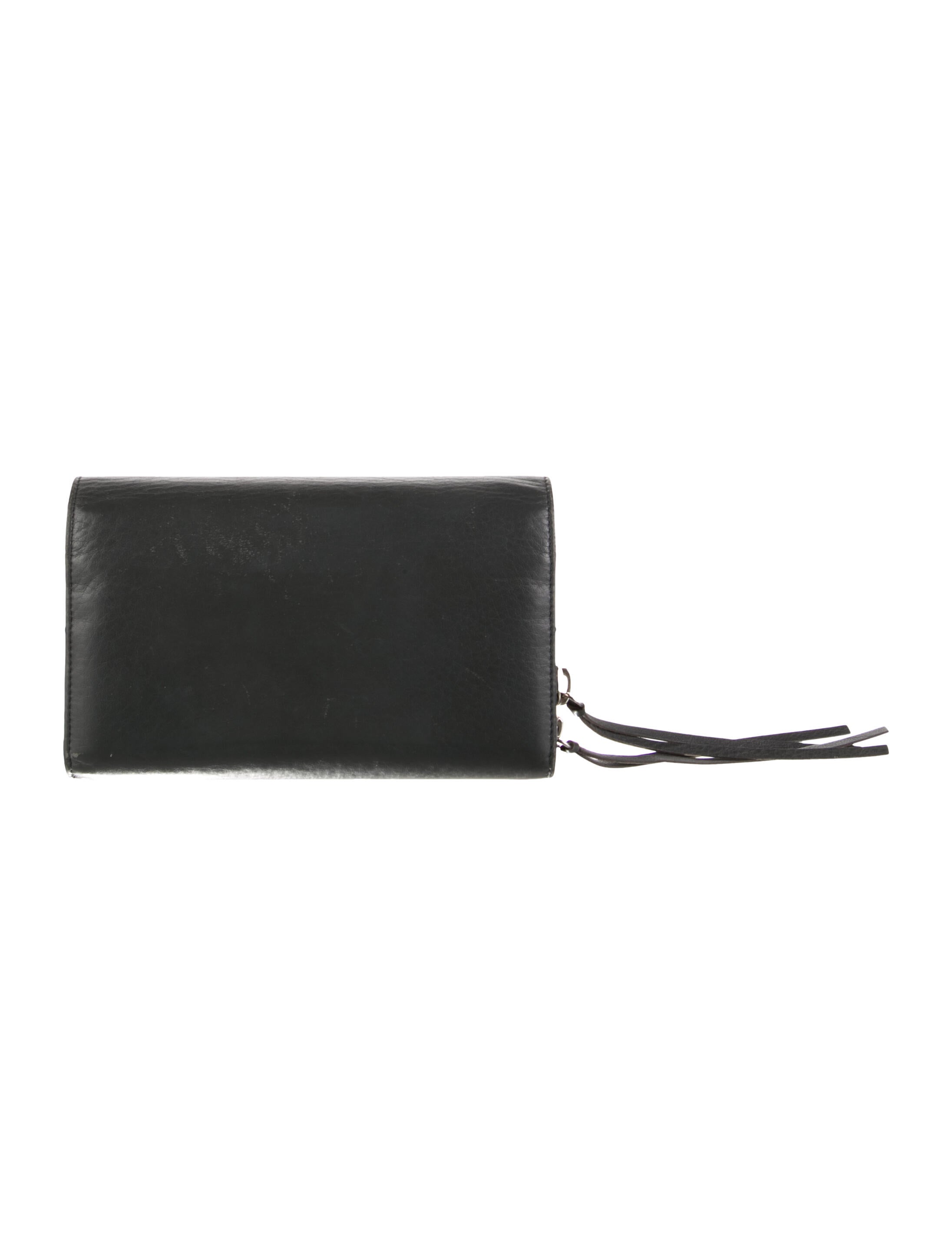 Balenciaga Leather Continental Wallet