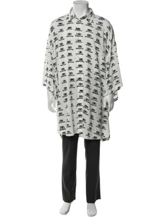 Balenciaga 2022 Signature Logo Shirt