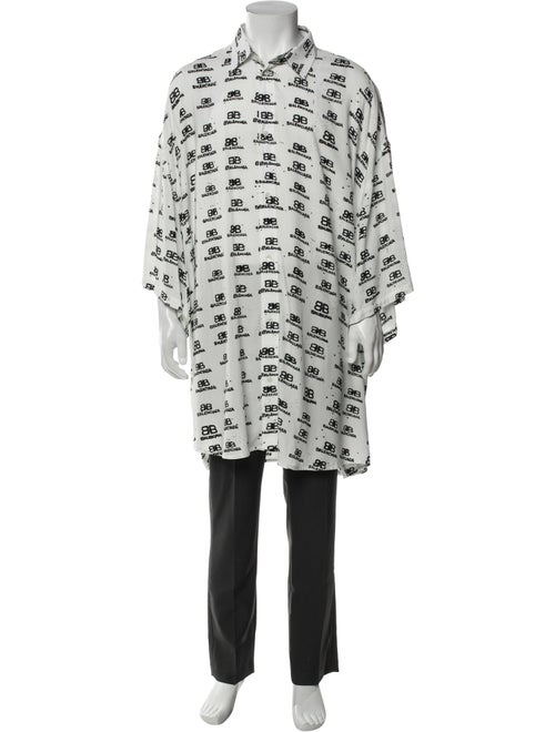 Balenciaga 2022 Signature Logo Shirt