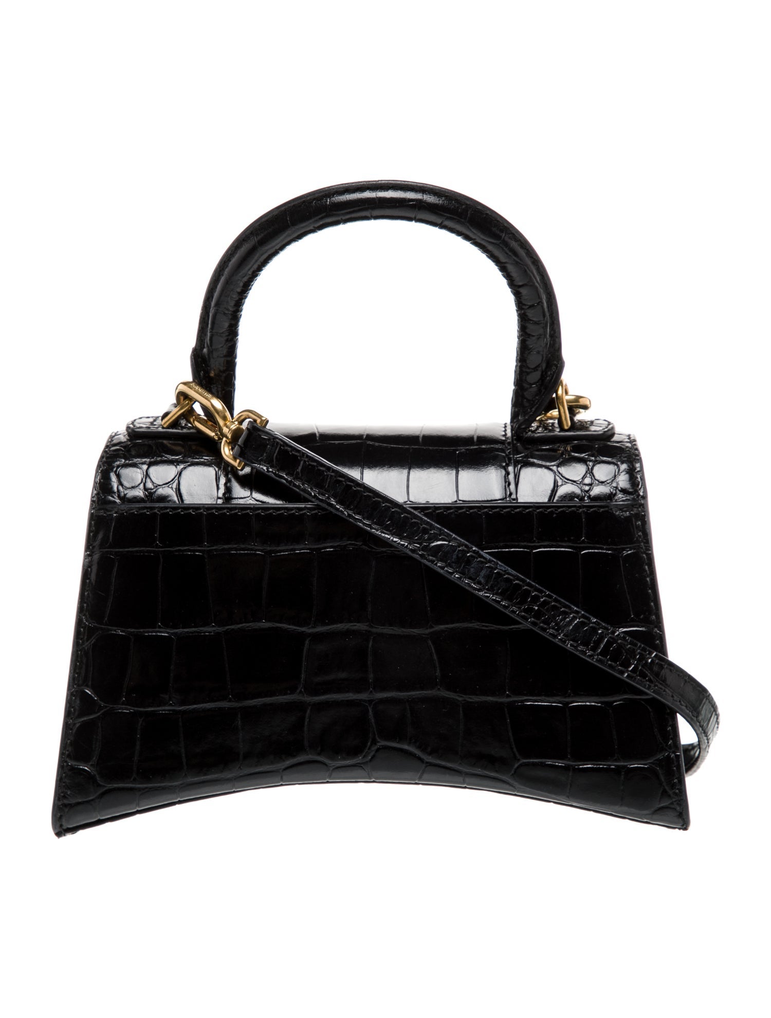 Balenciaga Embossed Leather Hourglass XS 2022