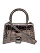 Balenciaga Embossed Leather Hourglass XS
