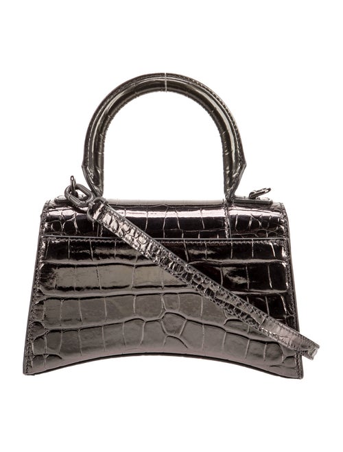 Balenciaga Embossed Leather Hourglass XS