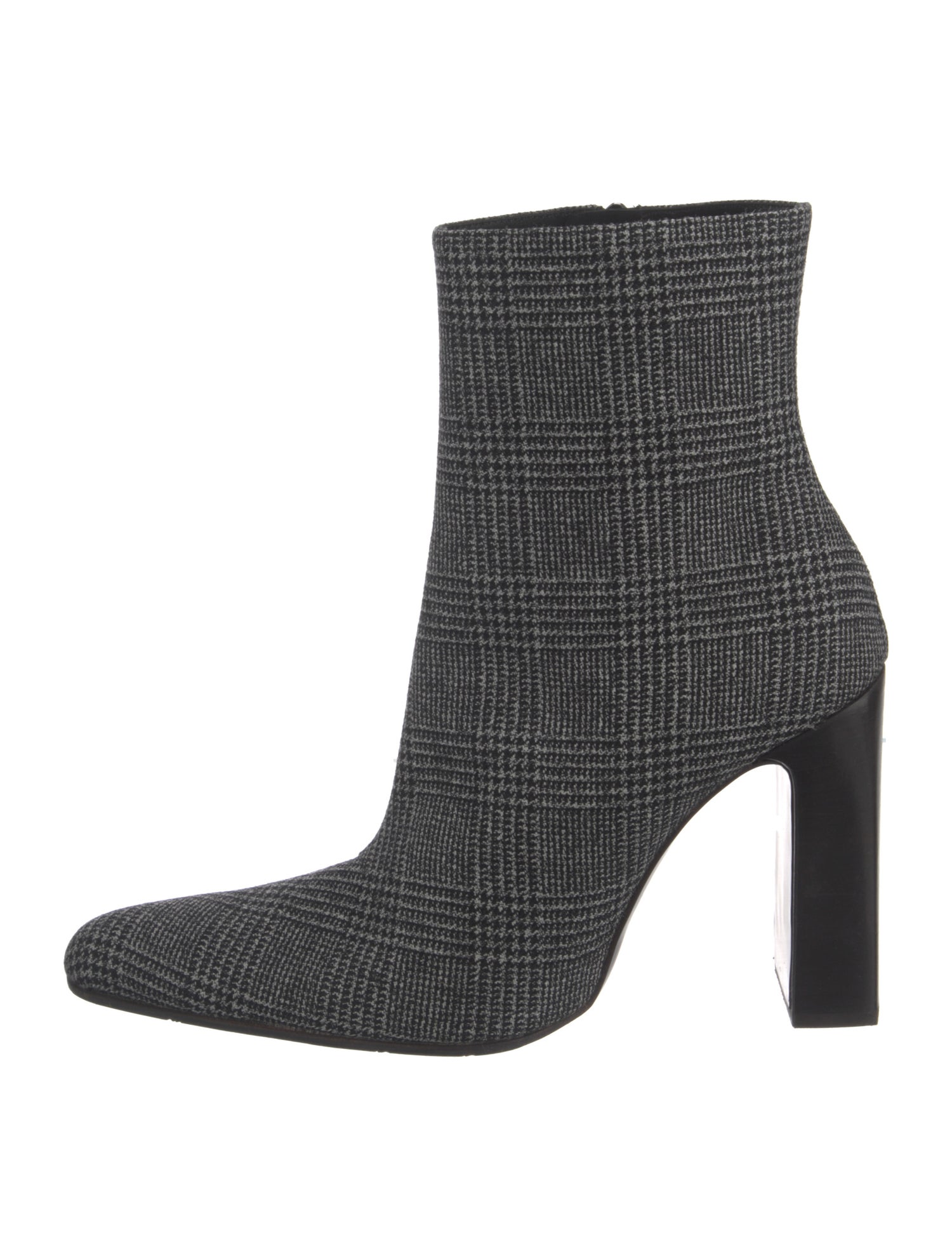 Balenciaga Houndstooth Print Sock Boots
