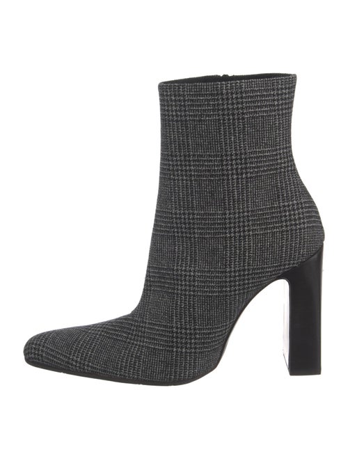 Balenciaga Houndstooth Print Sock Boots