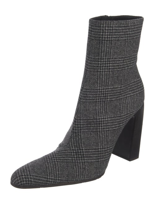 Balenciaga Houndstooth Print Sock Boots