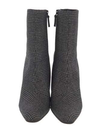 Balenciaga Houndstooth Print Sock Boots