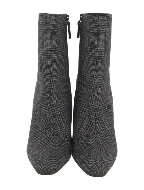 Balenciaga Houndstooth Print Sock Boots