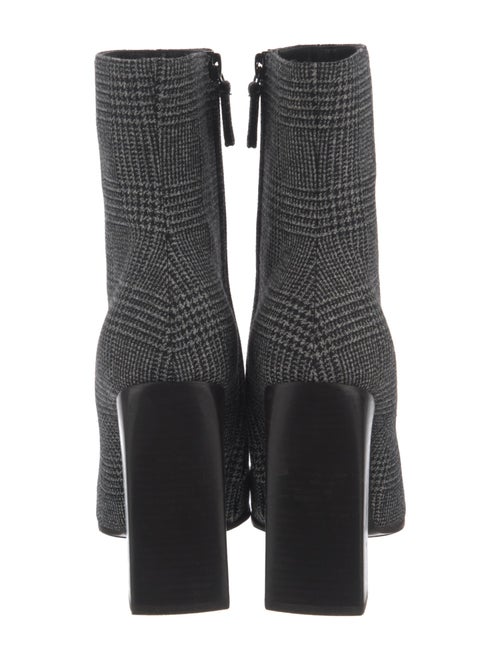 Balenciaga Houndstooth Print Sock Boots