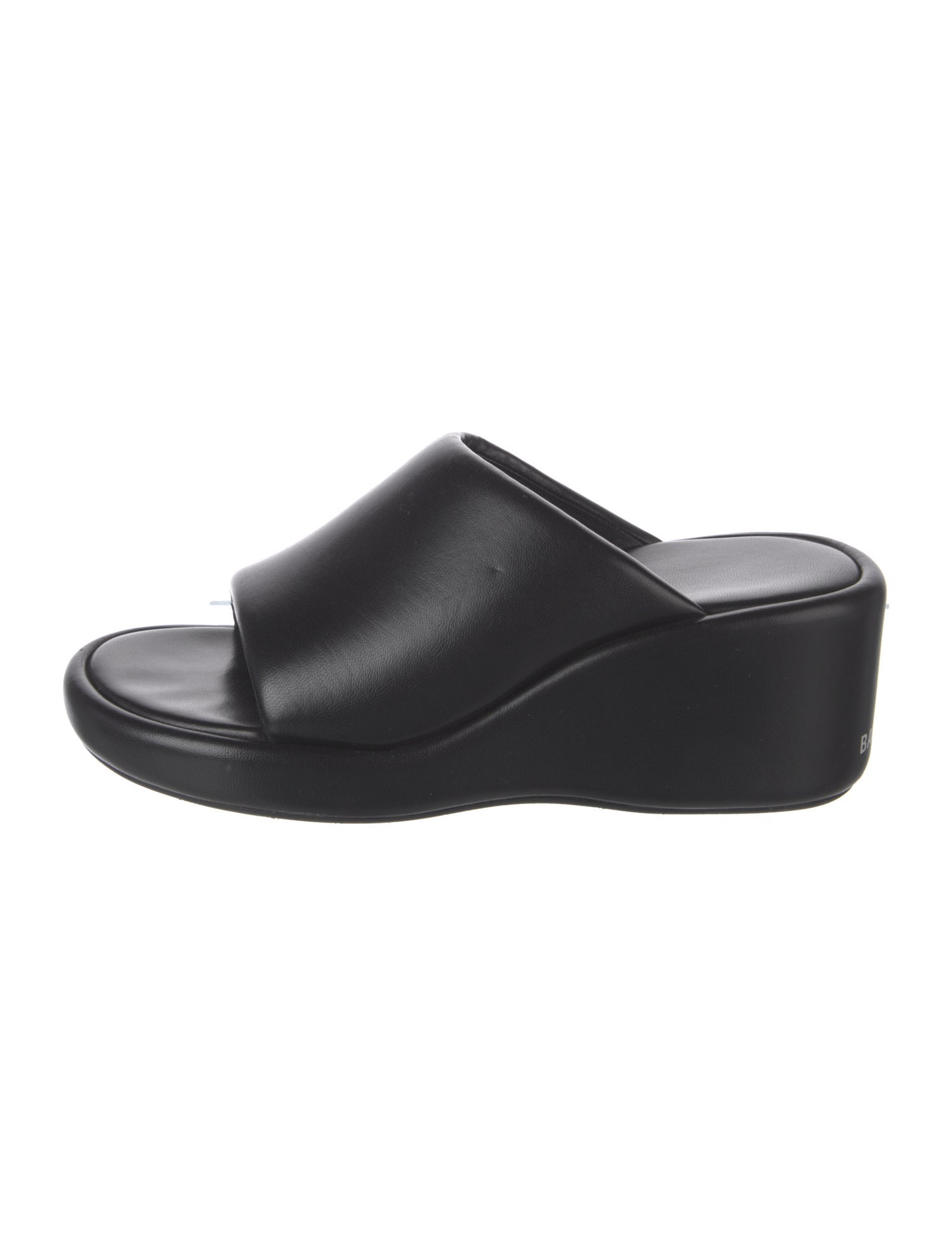 Balenciaga Leather Slides