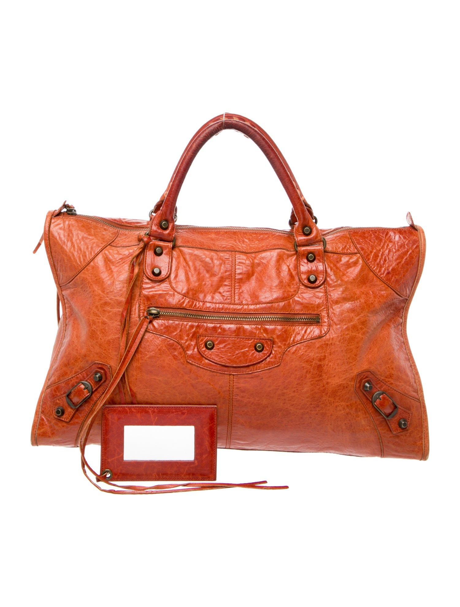 Balenciaga Leather Motocross City Giant