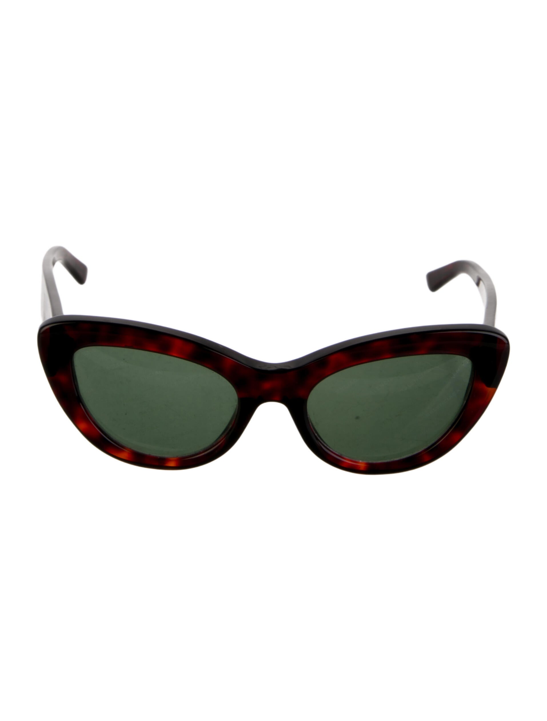 Balenciaga Cat-Eye Tinted Sunglasses