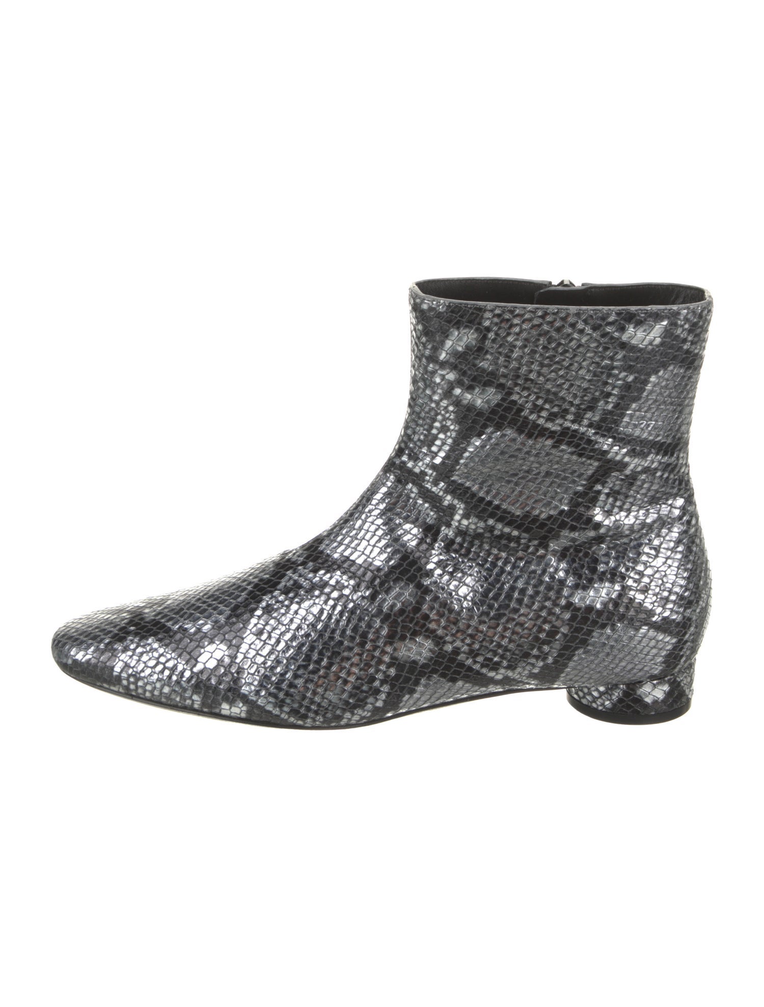 Balenciaga Snakeskin Animal Print Boots w/ Tags