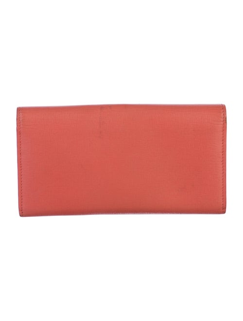 Balenciaga Leather Printed Bifold Wallet