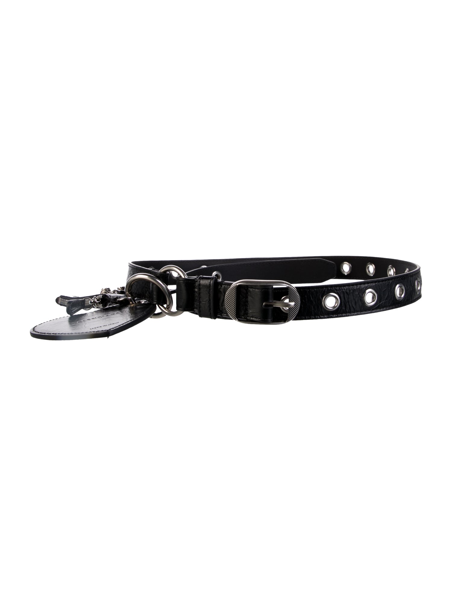 Balenciaga Skinny Leather Waist Belt