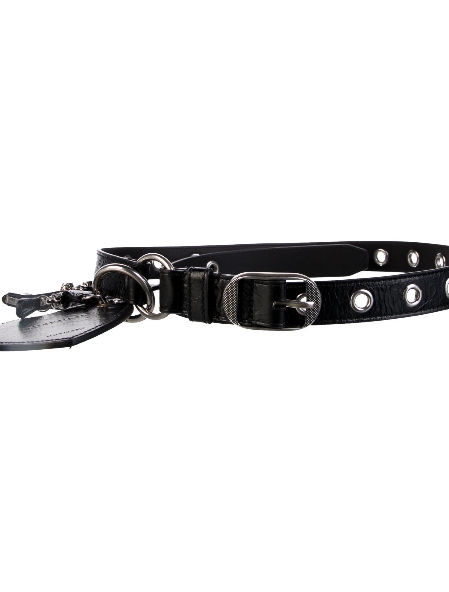 Balenciaga Skinny Leather Waist Belt