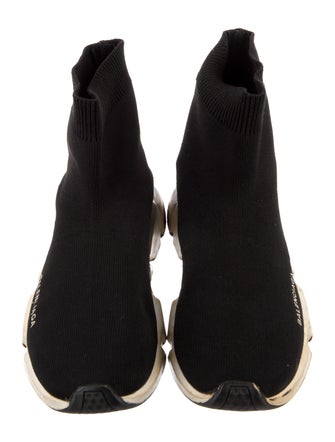 Balenciaga Colorblock Pattern Chelsea Boots