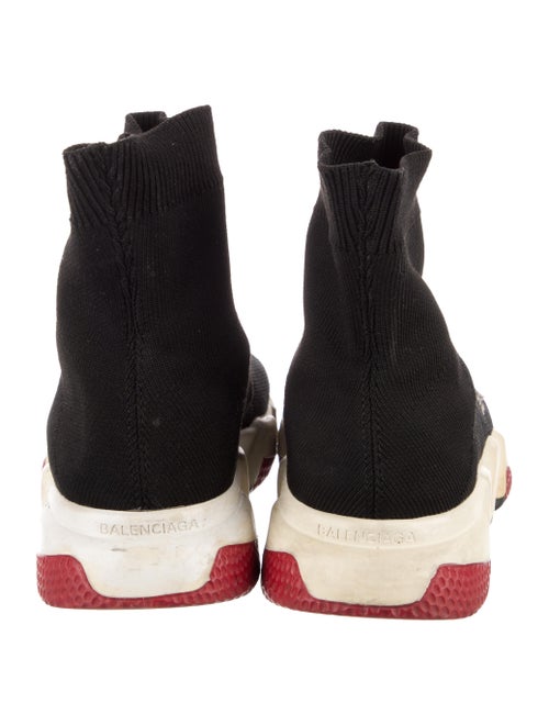 Balenciaga Colorblock Pattern Chelsea Boots