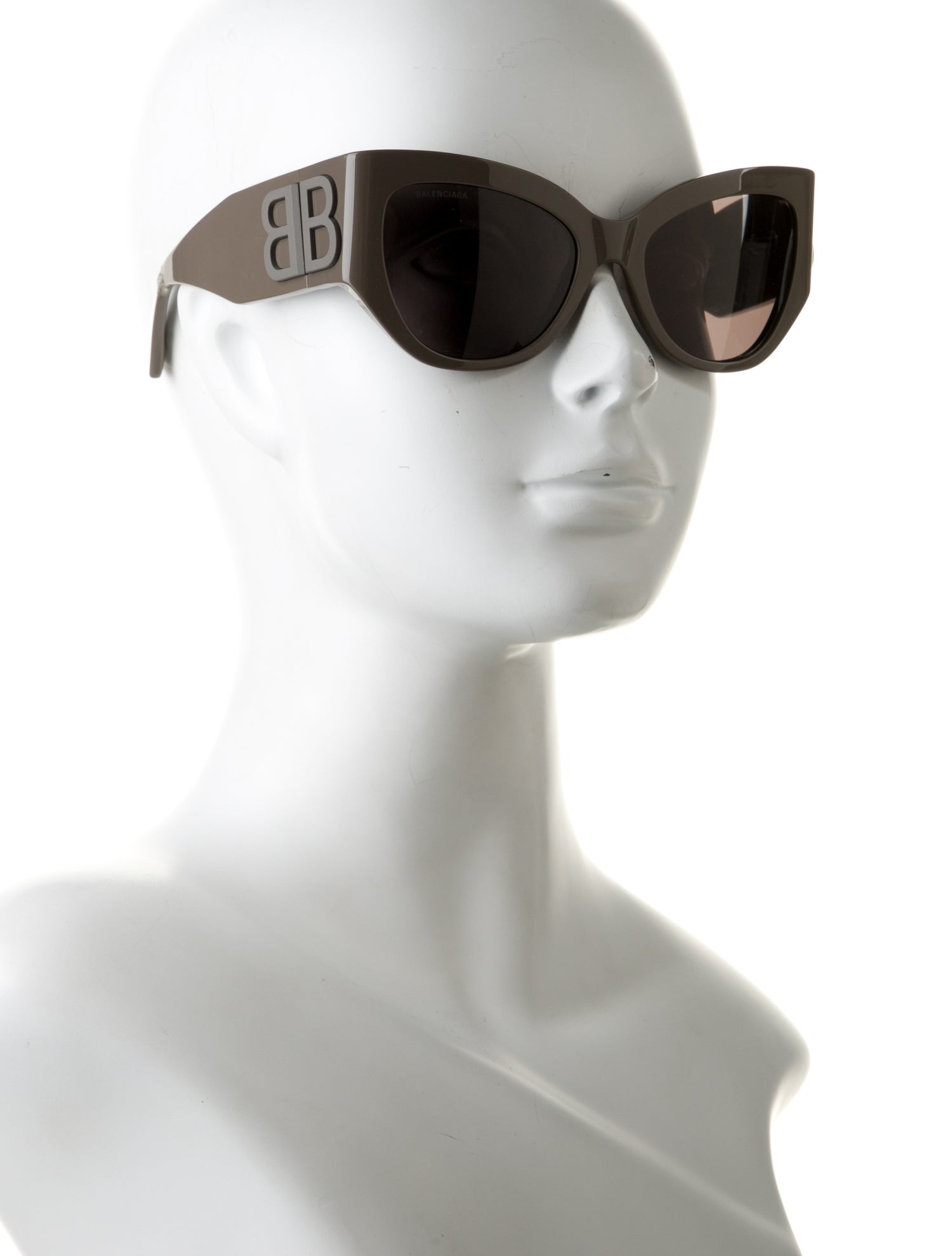 Balenciaga Cat-Eye Tinted Sunglasses