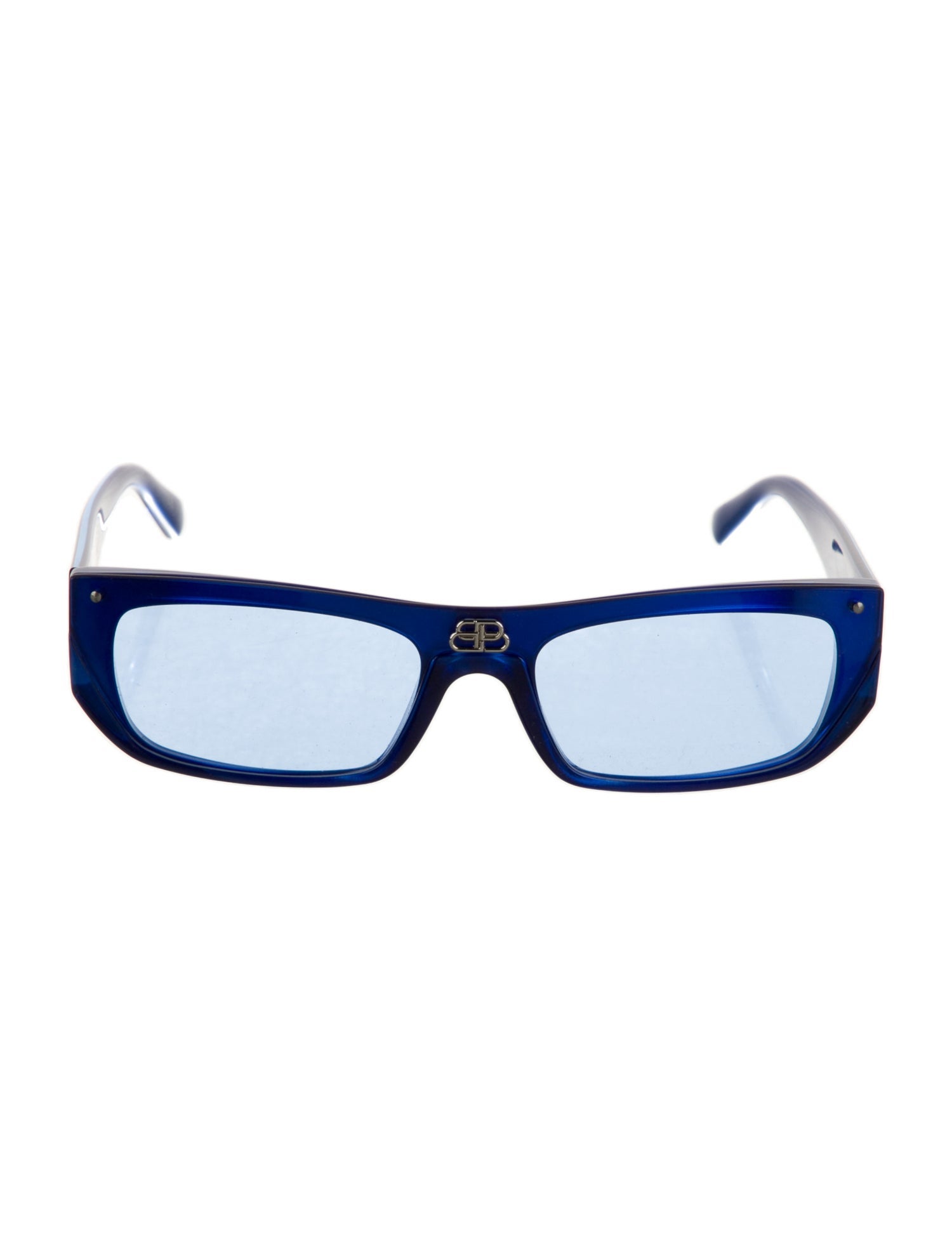 Balenciaga Square Tinted Sunglasses