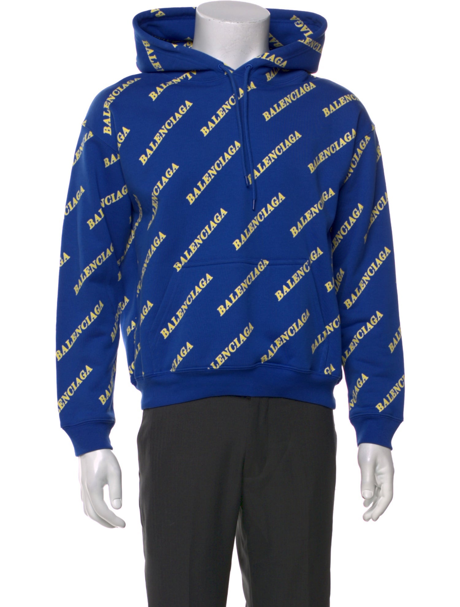 Balenciaga 2020 Graphic Print Hoodie w/ Tags