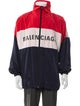 Balenciaga 2019 Colorblock Pattern Windbreaker