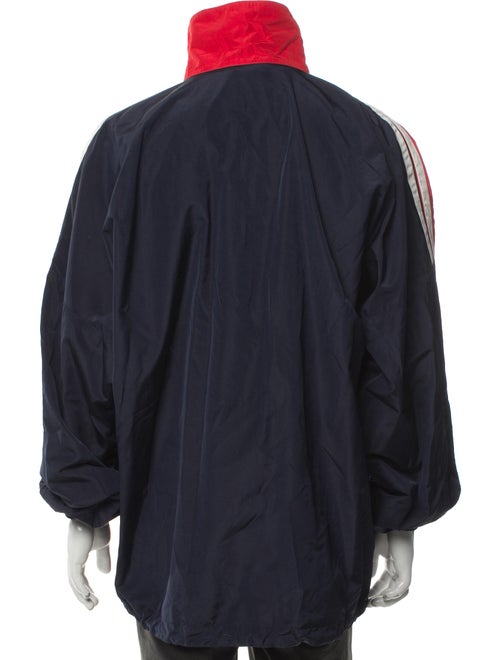 Balenciaga 2019 Colorblock Pattern Windbreaker
