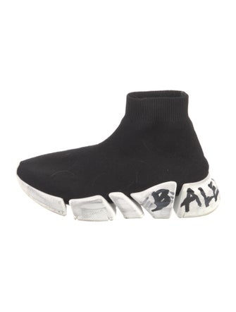 Balenciaga Speed Graffiti Sock Sneakers