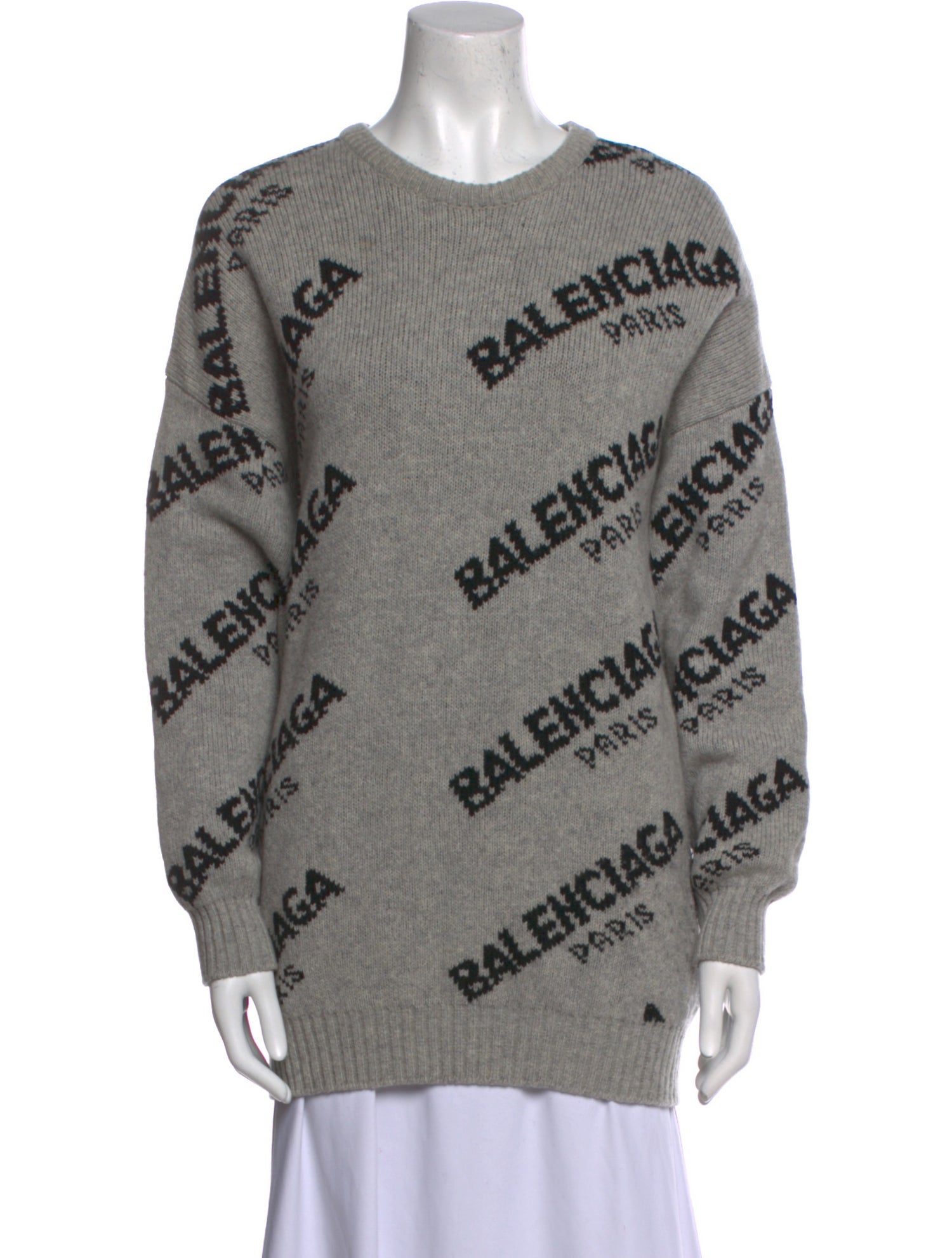 Balenciaga 2017 Virgin Wool Sweater