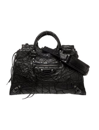 Balenciaga Leather Motocross Classic City