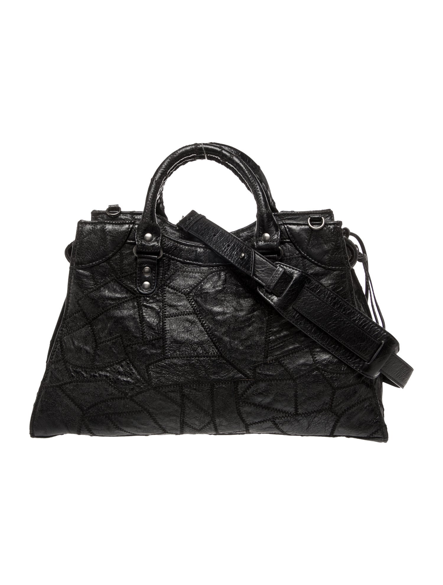 Balenciaga Leather Motocross Classic City