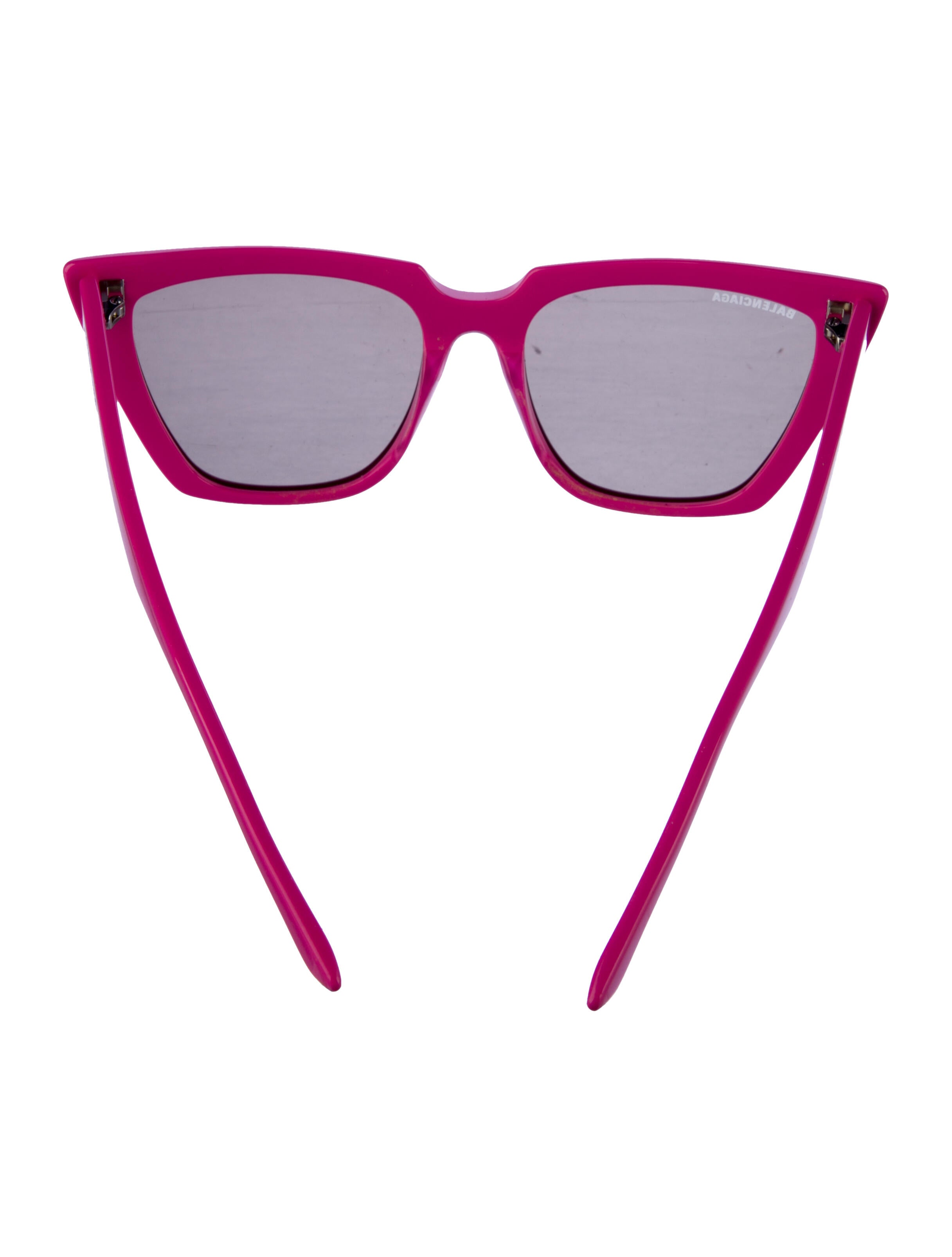 Balenciaga Cat-Eye Mirrored Sunglasses