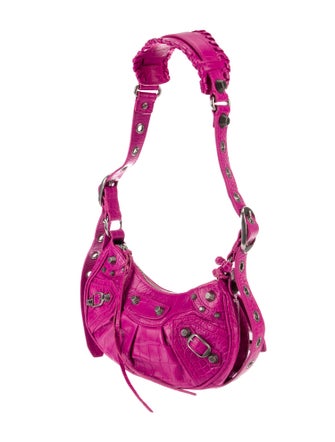 Balenciaga Embossed Leather Le Cagole XS 2022