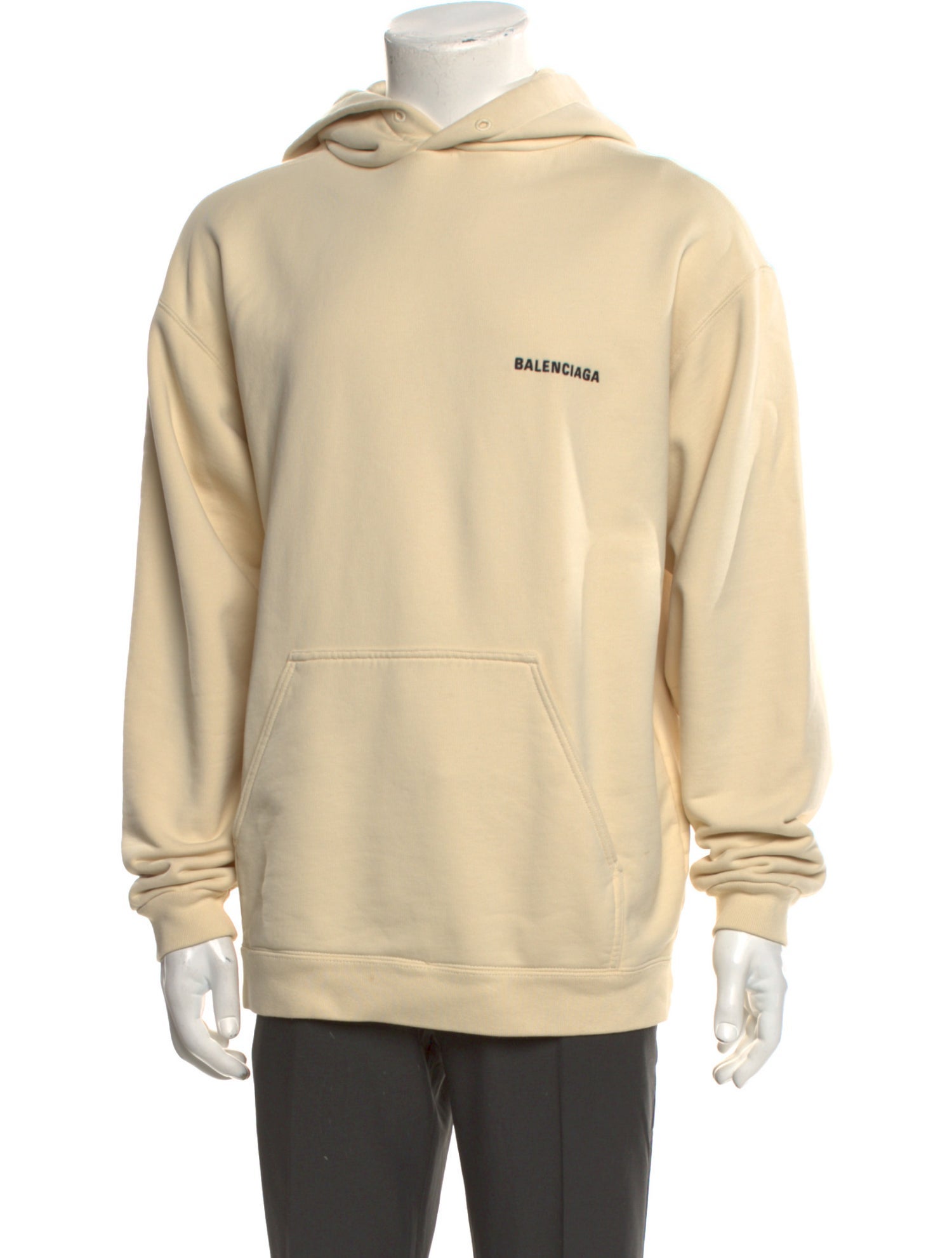 Balenciaga 2022 Graphic Print Hoodie