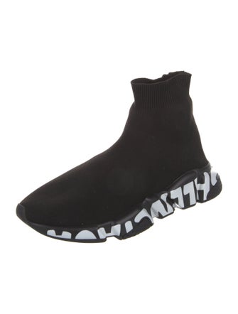 Balenciaga Speed Trainer 'Graffiti' Sock Sneakers