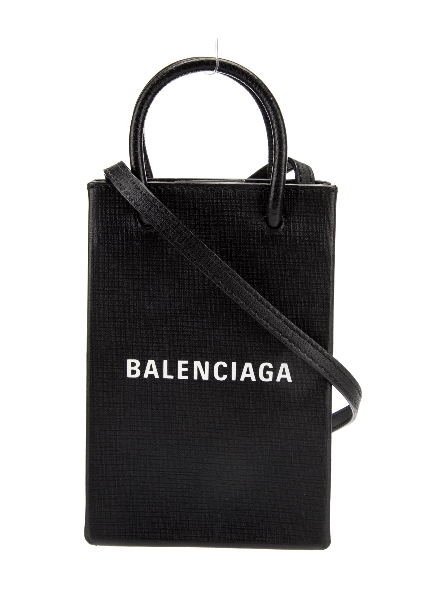 Balenciaga XXS Ville Top Handle Bag - Black Mini Bags