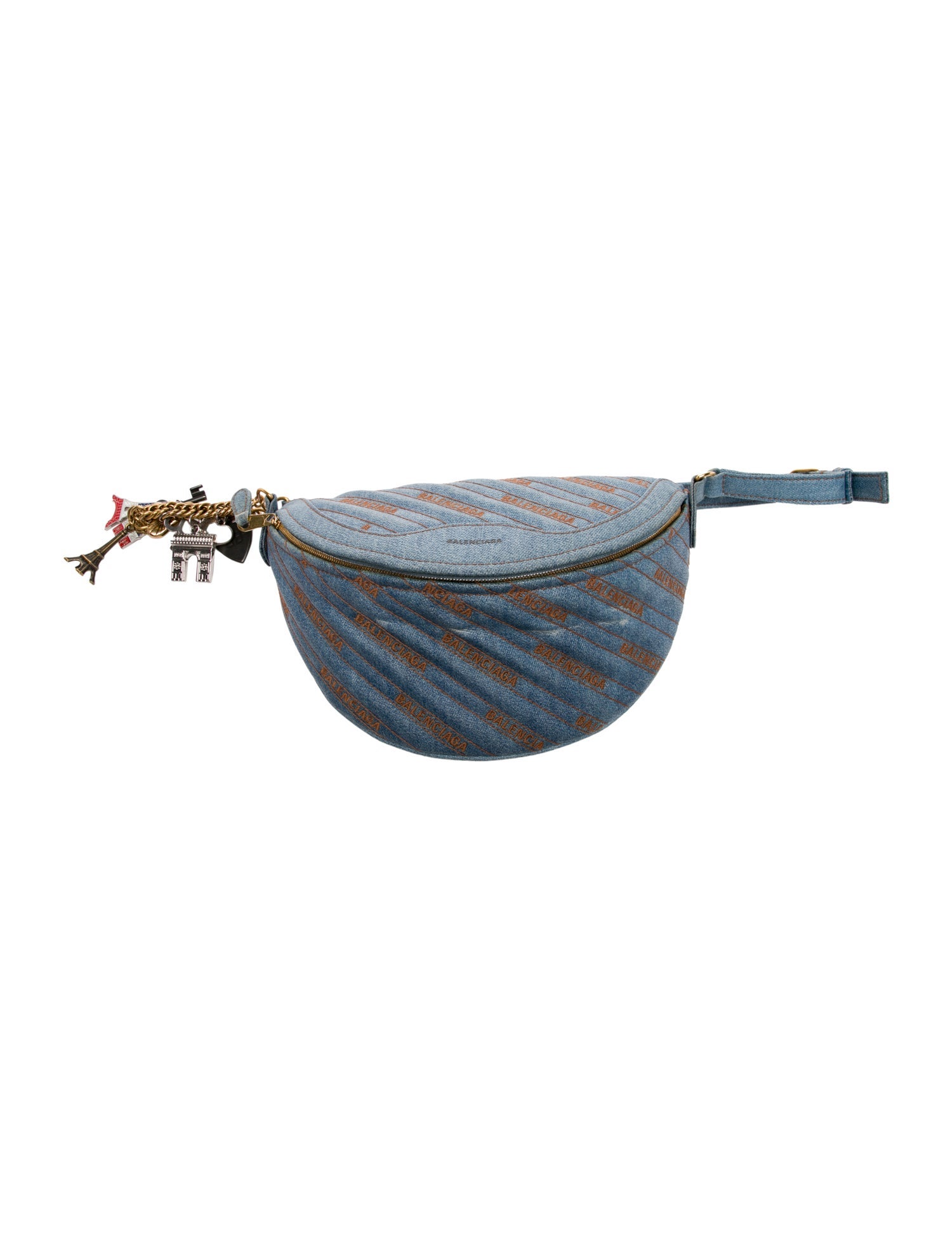 Balenciaga Denim Belt Bag