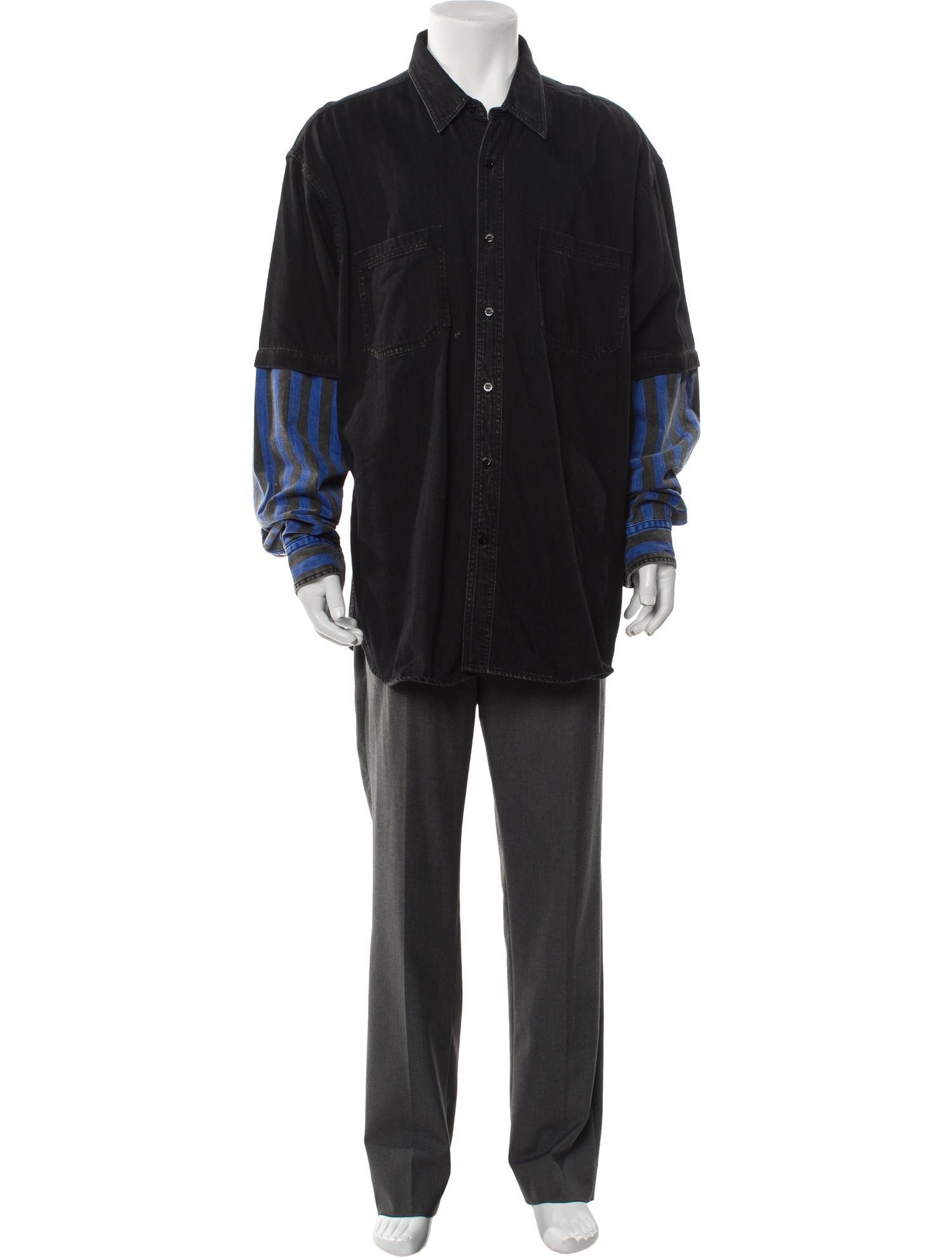 Balenciaga 2018 Signature Logo Shirt