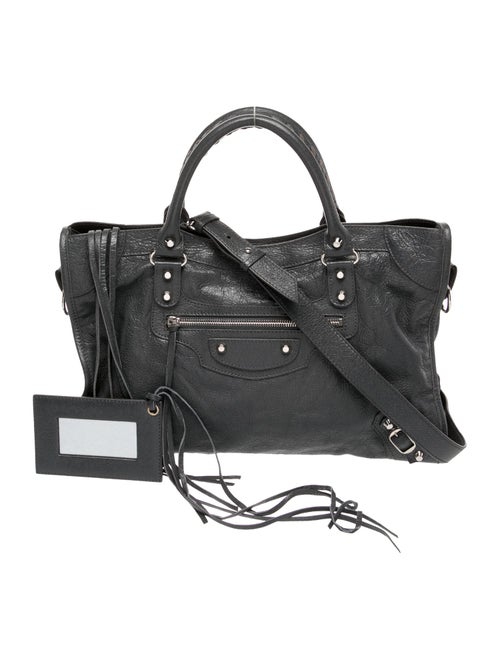 Balenciaga Leather Motocross Classic City